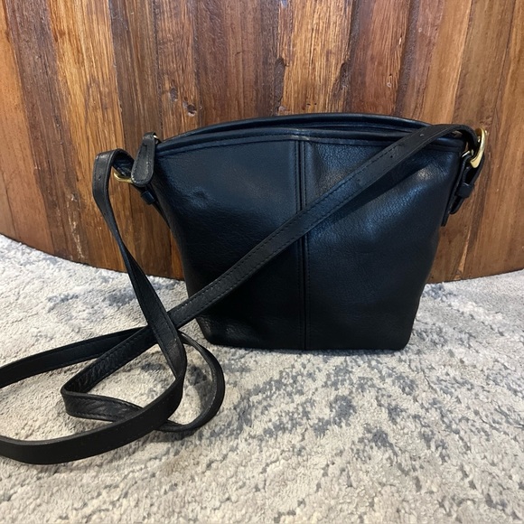 Coach Handbags - Vintage Coach Soho Mini Basket Bag 4107 Black Leather No HANG TAG